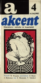 Akcent: literatura i sztuka. Kwartalnik. R. 1983, nr 4 (14)