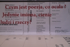 Wiersze Ryszarda Krynickiego. Wystawa