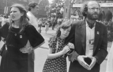 Krystyna, Natalia i Ryszard Krynicki w Poznaniu