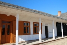 Rekonstrukcja domu Szewca Fawki z Wojsławic w Muzeum Wsi Lubelskiej