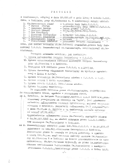 Protokół z konferencji Spółdzielni Owocarsko-Warzywniczej i Związku Pszczelarzy Spółdzielnia w Lublinie odbytej 17 grudnia 1947 roku