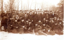 Szkolenie pszczelarzy w Michowie pod Lubartowem w około 1930 roku