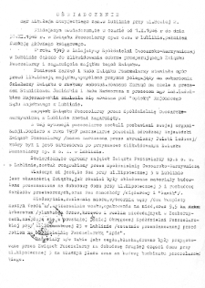 Oświadczenie Mikołaja Stryjeckiego z 1993 roku o likwidacji w 1949 roku Związku Pszczelarzy i zagarnięciu jego majątku