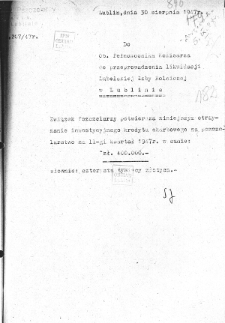 Dokumenty związane z inwestycjami w Spółdzielni Związek Pszczelarzy w Lublinie w 1947 roku