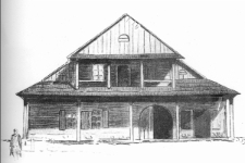 Dom podcieniowy w J&oacute;zefowie Biłgorajskim