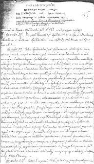 Rejestracja i zasady działania Spółdzielni o nazwie „Związek Pszczelarzy spółdzielnia z odpowiedzialnością udziałami w Lublinie” – czerwiec 1932 roku