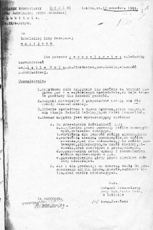 Dokumenty z lat 1944-1948 związane z początkami Liceum Pszczelarskiego w Pszczelej Woli