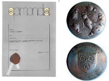 Srebrny medal dla Stanisława Jasińskiego na XXV Międzynarodowym Kongresie Pszczelarskim APIMONDIA w Grenoble w 1975 roku