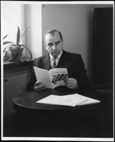 Profesor Leon Bornus. Zdjęcie z lat 70-tych