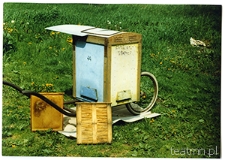 Ul pszczeli zaprojektowany i wykonany przez Edwarda Guza