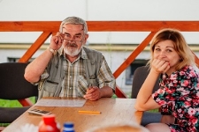 Franciszek Piątkowski z Moniką Hemperek w Siennicy Różanej