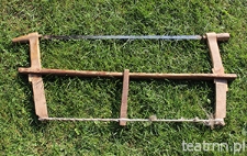 Piła drewniano-sznurkowa