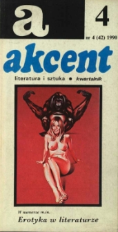 Akcent: literatura i sztuka. Kwartalnik. R. 1990, nr 4 (42)