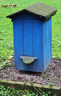 Ul pomalowany na niebiesko