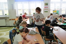 Warsztaty "Obraz pszczoły: symbolika i ikonografia" w Szkole Podstawowej nr 50 w Lublinie