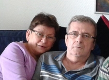 Roman Lonc z żoną Danutą