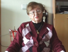 Matka Bronisława Puterman z domu Turkieltaub - Halina Reichaw - fragment relacji świadka historii [WIDEO]