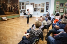 Robinn Magid podczas warsztat&oacute;w genealogicznych pt. Poszukiwanie lubelskich korzeni