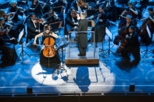 Weronika Kociuba - solo na wiolonczeli podczas konceru 3 lipca 2017 roku
