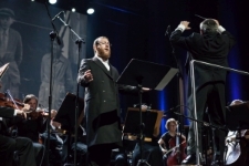 Yaakov Lemmer i Elli Jaffe podczas konceru 3 lipca 2017 roku w Lublinie