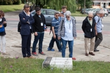 Szlak Pamięci, droga na Umschlagplatz i ceremonia upamiętnienia przy ulicy Zimnej