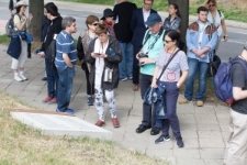 Szlak Pamięci, droga na Umschlagplatz i ceremonia upamiętnienia przy ulicy Zimnej