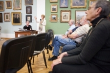 Prof. dr hab. Monika Adamczyk-Grabowska oraz dr hab. Adam Kopciowski podczas spotkania pt. Judaistyka w Lublinie