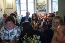 Robinn Magid, Krzysztof Bielawski, Michał Hochman i Grzegorz J&oacute;zefczuk podczas warsztat&oacute;w pt. Żydowska i Polska kuchnia