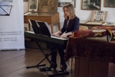 Karolina Hordyjewicz podczas koncertu pt. Hebrajskie Melodie