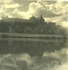 Widok na zabudowania klasztoru oo. Dominikanów od strony ul. Podwale