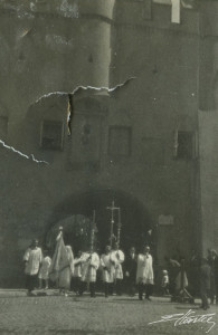 Widok na przedwojenny Lublin