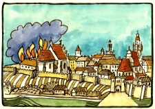 Pożar Lublina 1550